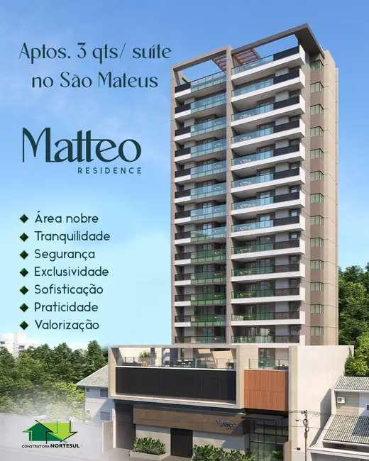 Foto 1 de Apartamento à venda em São Mateus, Juiz De Fora - MG