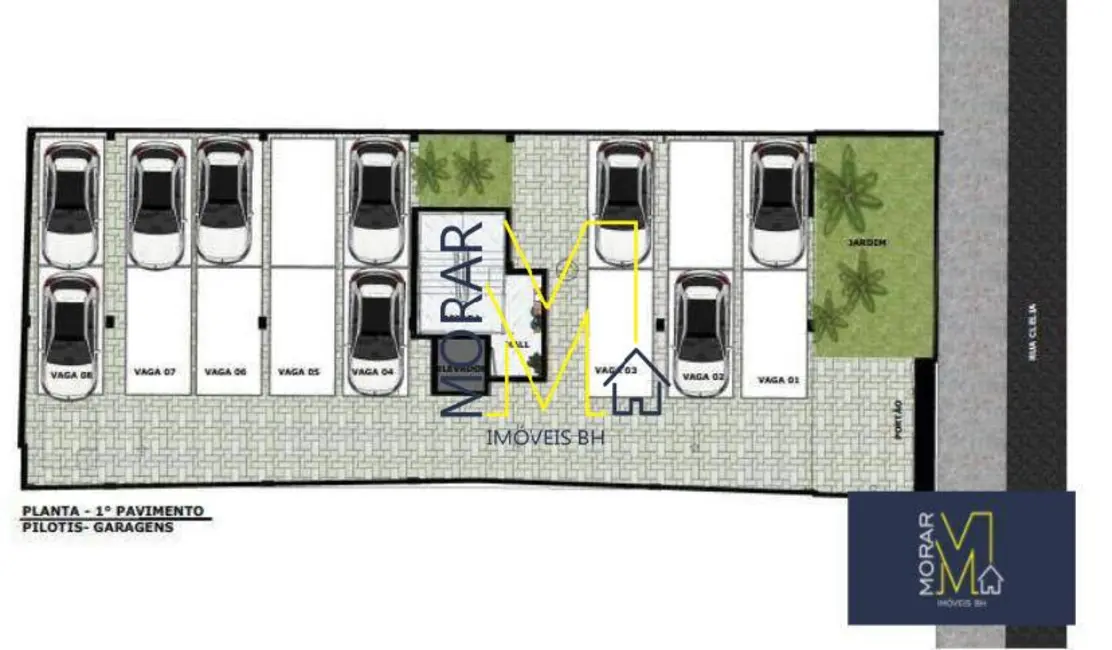 Foto 9 de Cobertura com 4 quartos à venda, 80m2 em Rio Branco, Belo Horizonte - MG