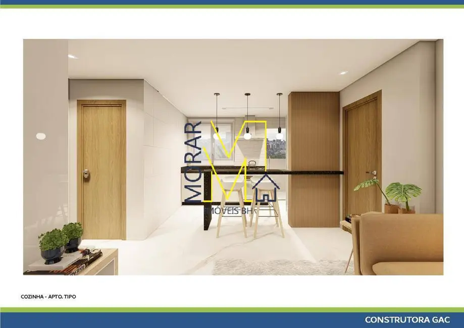 Foto 4 de Apartamento com 2 quartos à venda, 75m2 em Copacabana, Belo Horizonte - MG