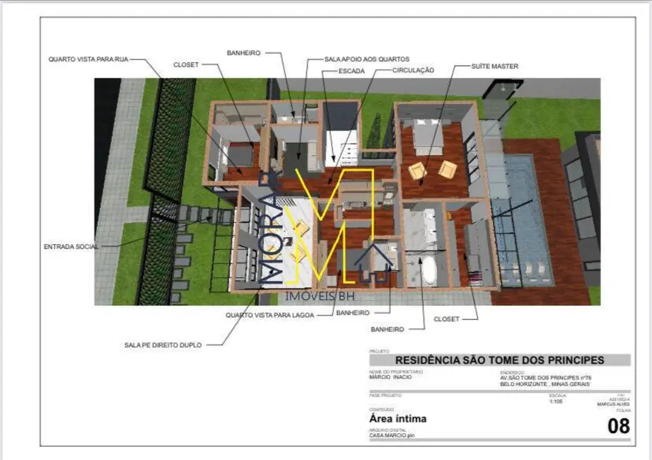 Casa à venda, 1190m2 em Jardim Atlântico, Belo Horizonte - MG - imagem 2 Foto 2 de Casa à venda, 1190m2 em Jardim Atlântico, Belo Horizonte - MG