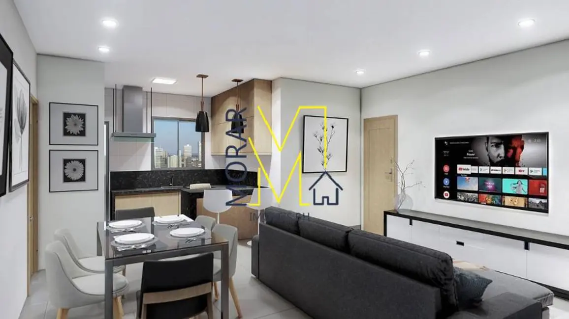 Foto 3 de Apartamento com 3 quartos à venda, 79m2 em Rio Branco, Belo Horizonte - MG