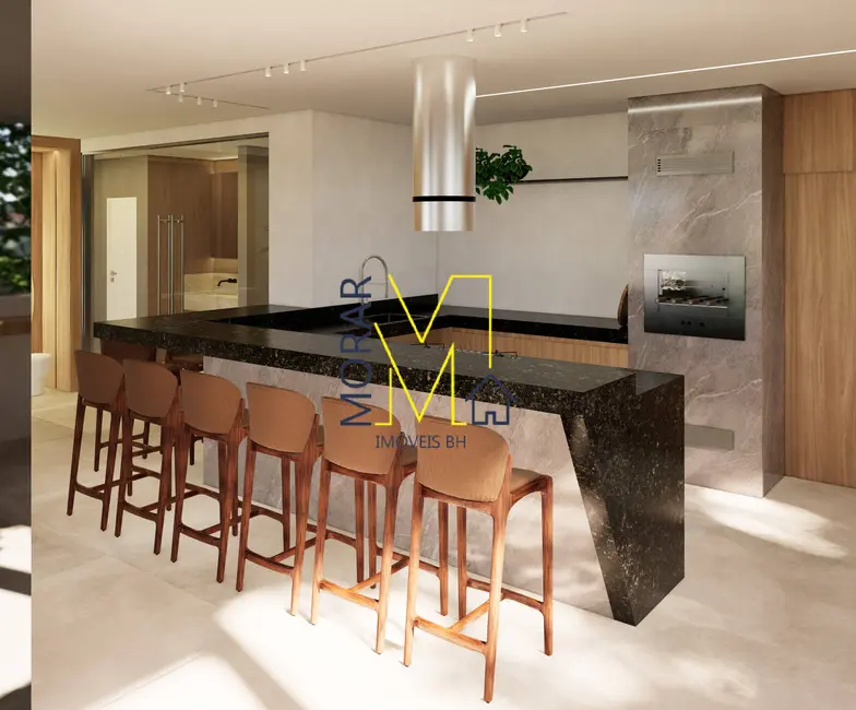 Foto 9 de Apartamento com 3 quartos à venda, 69m2 em Itapoã, Belo Horizonte - MG