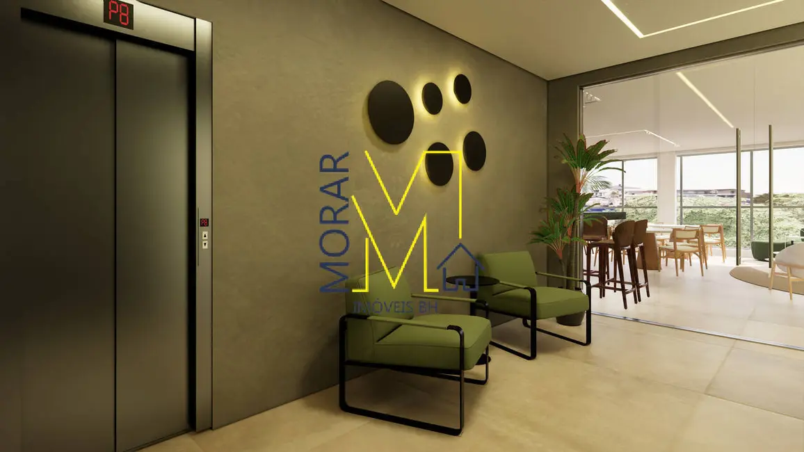 Foto 4 de Apartamento com 3 quartos à venda, 69m2 em Itapoã, Belo Horizonte - MG