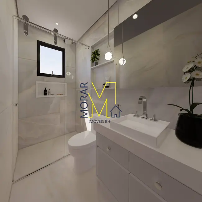 Foto 3 de Apartamento com 3 quartos à venda, 69m2 em Itapoã, Belo Horizonte - MG