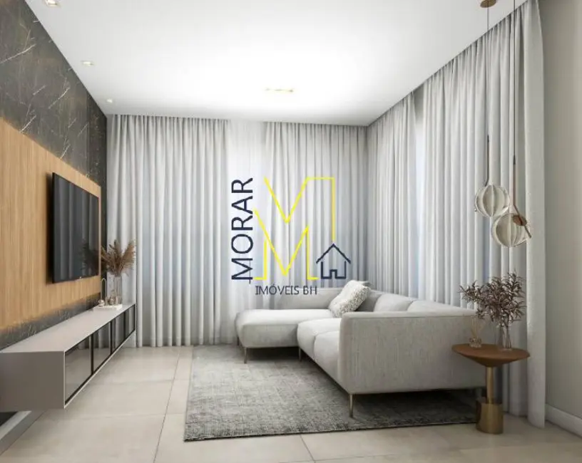 Foto 5 de Apartamento com 4 quartos à venda, 104m2 em Jaraguá, Belo Horizonte - MG