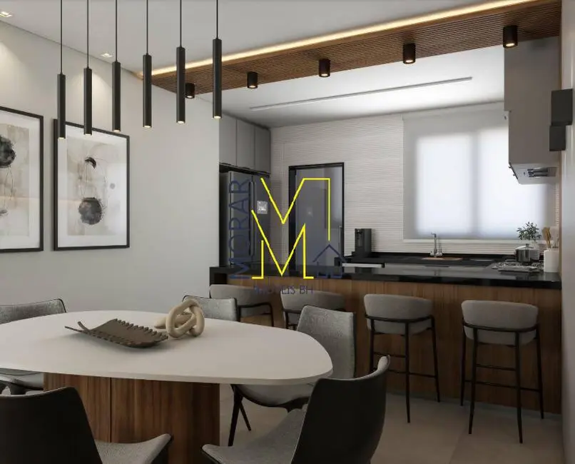 Foto 1 de Apartamento com 4 quartos à venda, 104m2 em Jaraguá, Belo Horizonte - MG