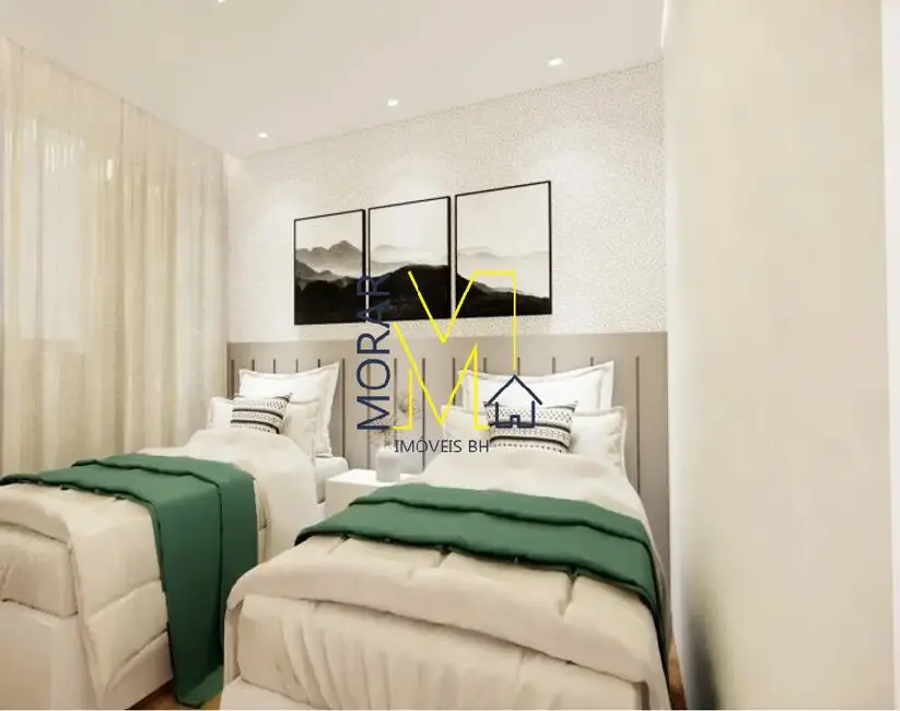 Foto 2 de Cobertura com 2 quartos à venda, 47m2 em Heliópolis, Belo Horizonte - MG