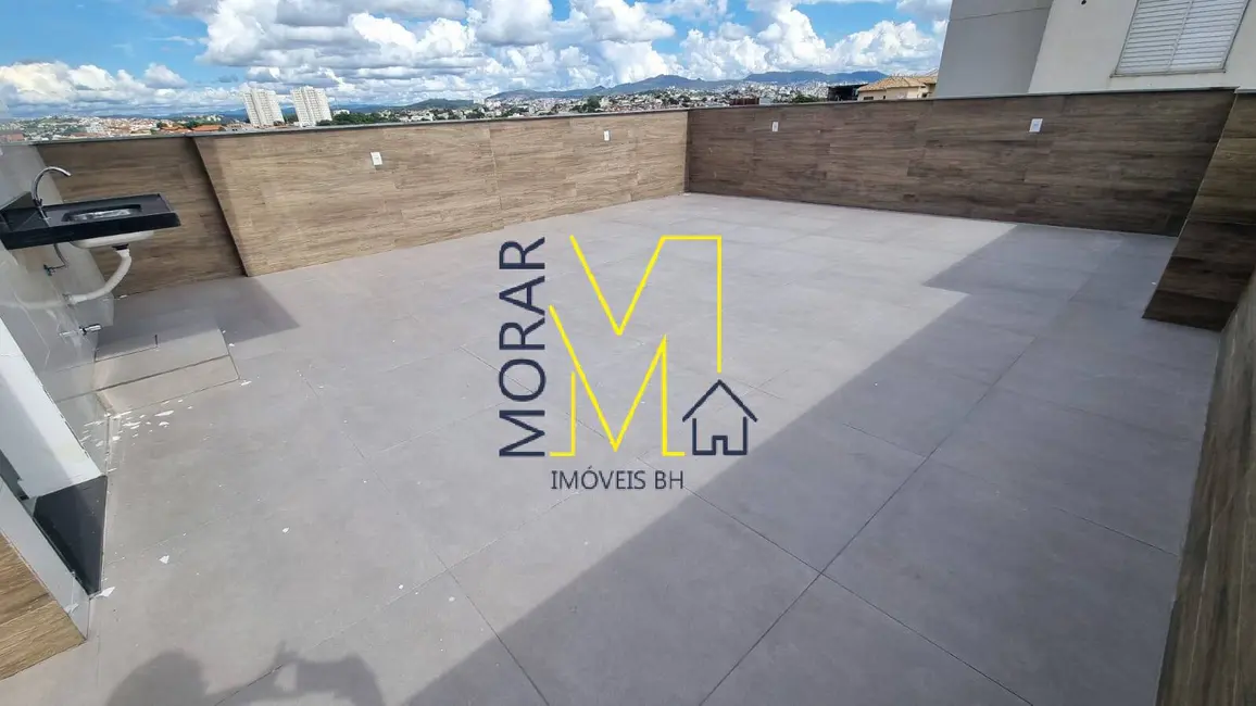 Foto 2 de Cobertura com 3 quartos à venda, 60m2 em Guarani, Belo Horizonte - MG