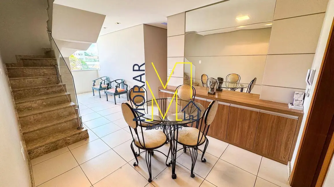 Foto 3 de Cobertura com 3 quartos à venda, 160m2 em Santa Branca, Belo Horizonte - MG