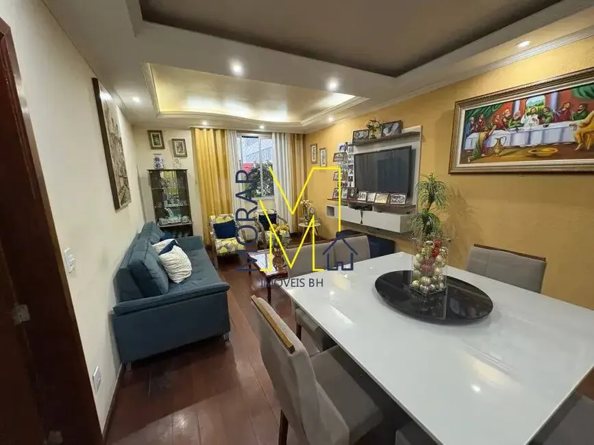 Foto 2 de Apartamento com 3 quartos à venda, 90m2 em Santa Branca, Belo Horizonte - MG