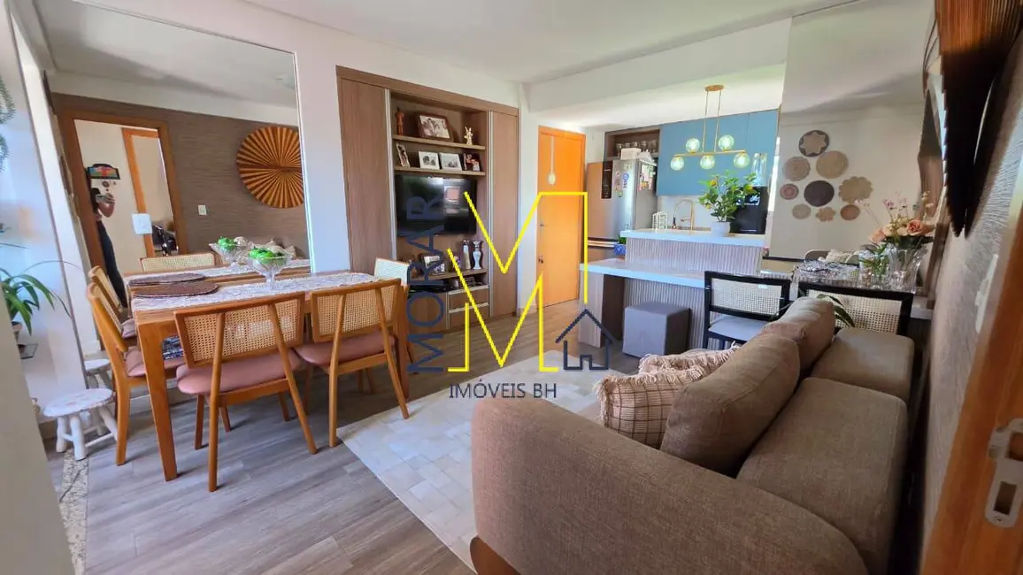 Foto 3 de Apartamento com 2 quartos à venda, 58m2 em Santa Branca, Belo Horizonte - MG