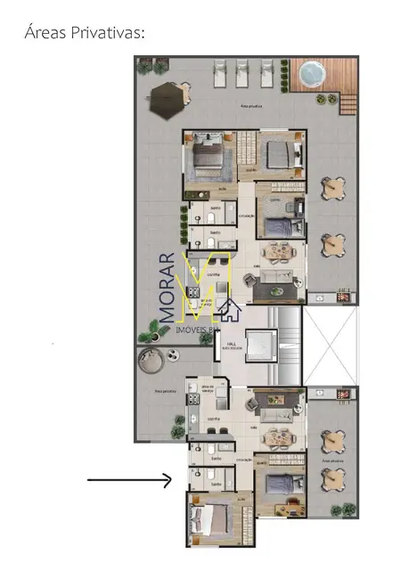 Foto 2 de Apartamento com 2 quartos à venda, 90m2 em Itapoã, Belo Horizonte - MG