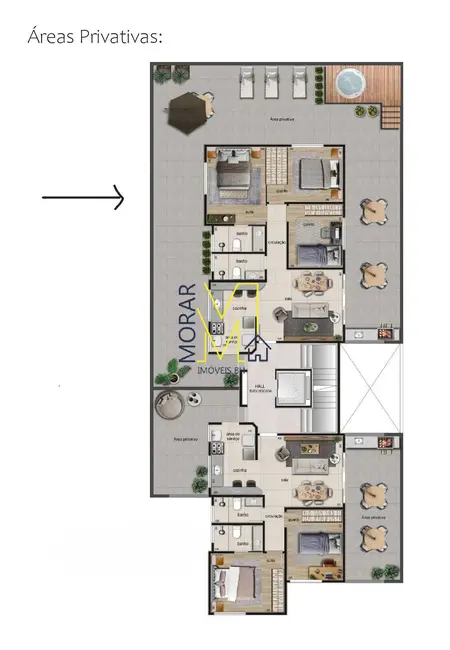 Apartamento com 3 quartos à venda, 167m2 em Itapoã, Belo Horizonte - MG - imagem 1 Foto 1 de Apartamento com 3 quartos à venda, 167m2 em Itapoã, Belo Horizonte - MG
