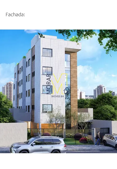 Foto 1 de Apartamento com 3 quartos à venda, 65m2 em Itapoã, Belo Horizonte - MG