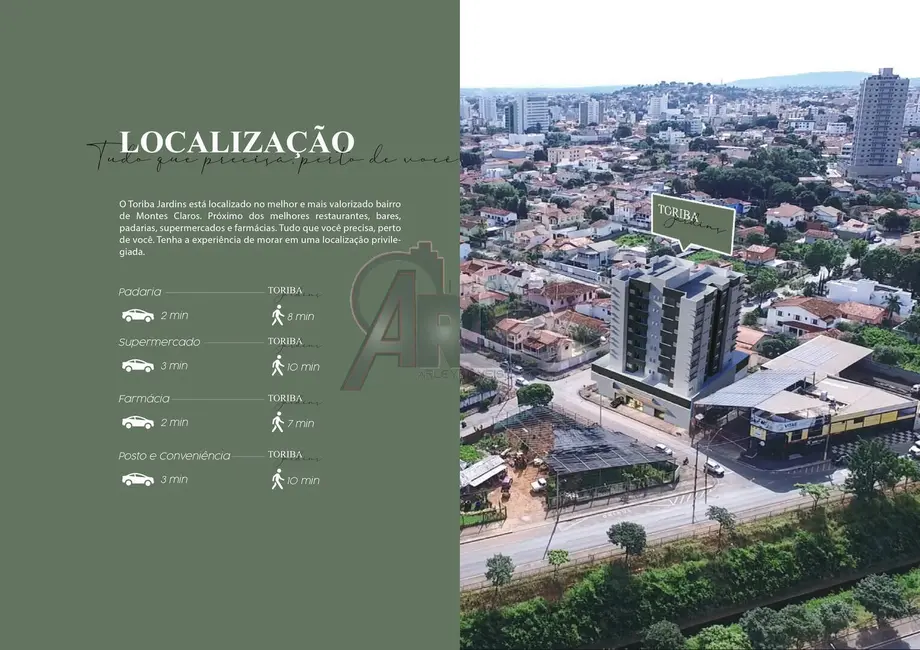 Apartamento com 3 quartos à venda em Montes Claros - MG - imagem 3 Foto 3 de Apartamento com 3 quartos à venda em Montes Claros - MG