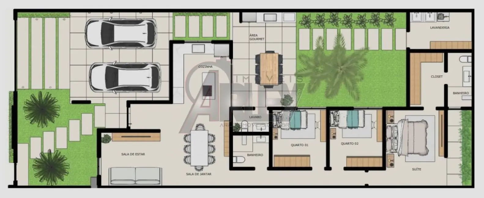 Foto 7 de Casa de Condomínio com 3 quartos à venda, 250m2 em Montes Claros - MG