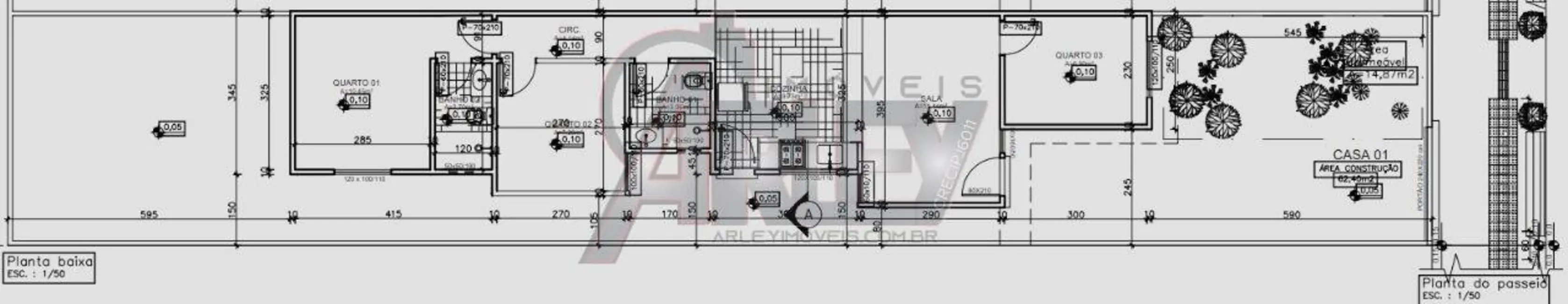 Foto 3 de Casa de Condomínio com 3 quartos à venda em Santa Rafaela, Montes Claros - MG