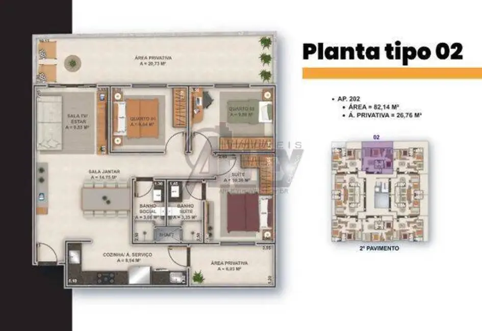 Foto 14 de Apartamento à venda em Centro, Montes Claros - MG