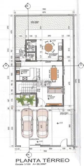 Foto 4 de Casa com 3 quartos à venda, 180m2 em Montes Claros - MG