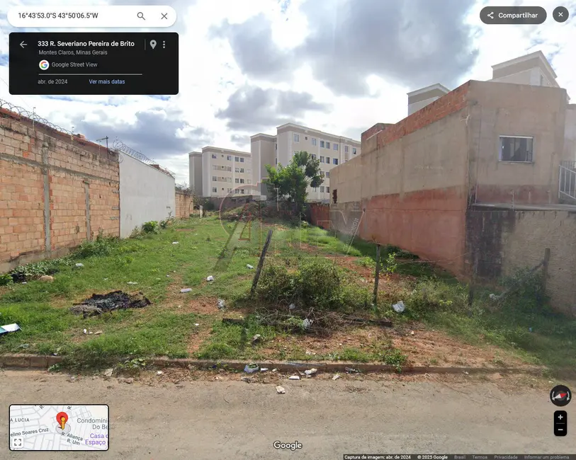 Foto 1 de Terreno / Lote à venda, 210m2 em Belvedere, Montes Claros - MG