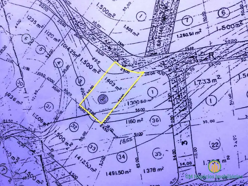 Foto 7 de Lote de Condomínio à venda, 1403m2 em Algarve, Cotia - SP