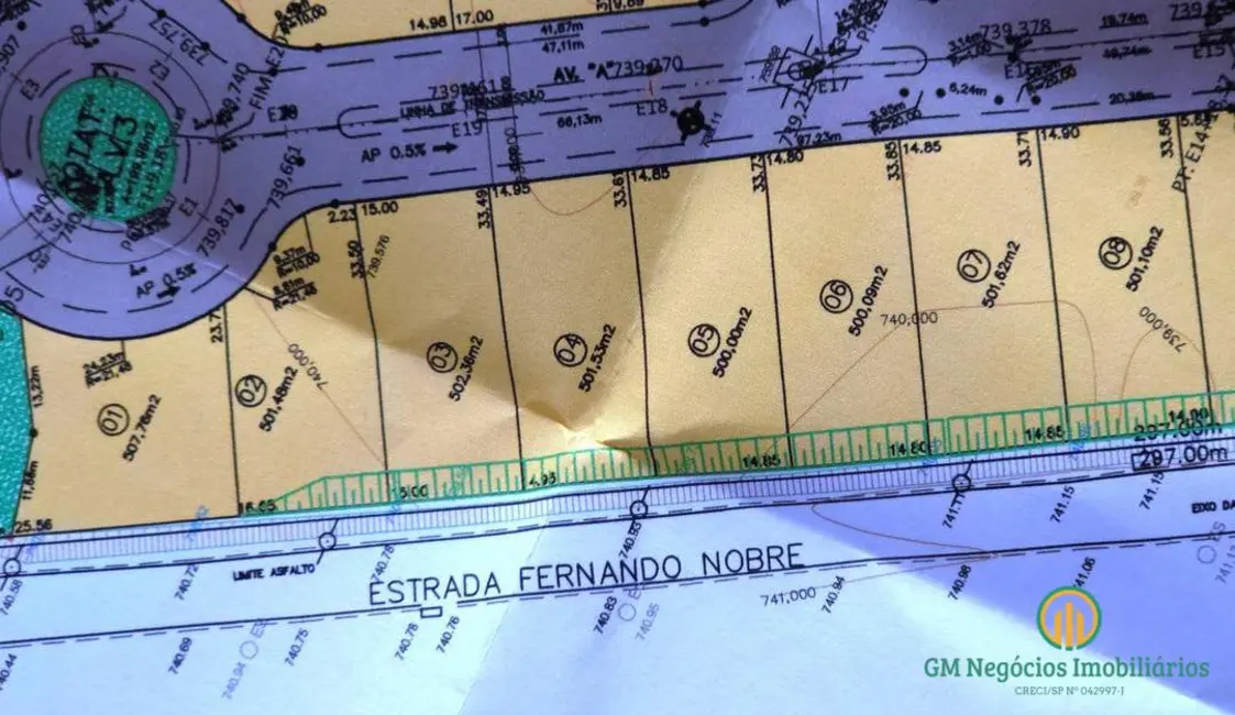 Foto 6 de Terreno / Lote à venda, 500m2 em Parque Rincão, Cotia - SP