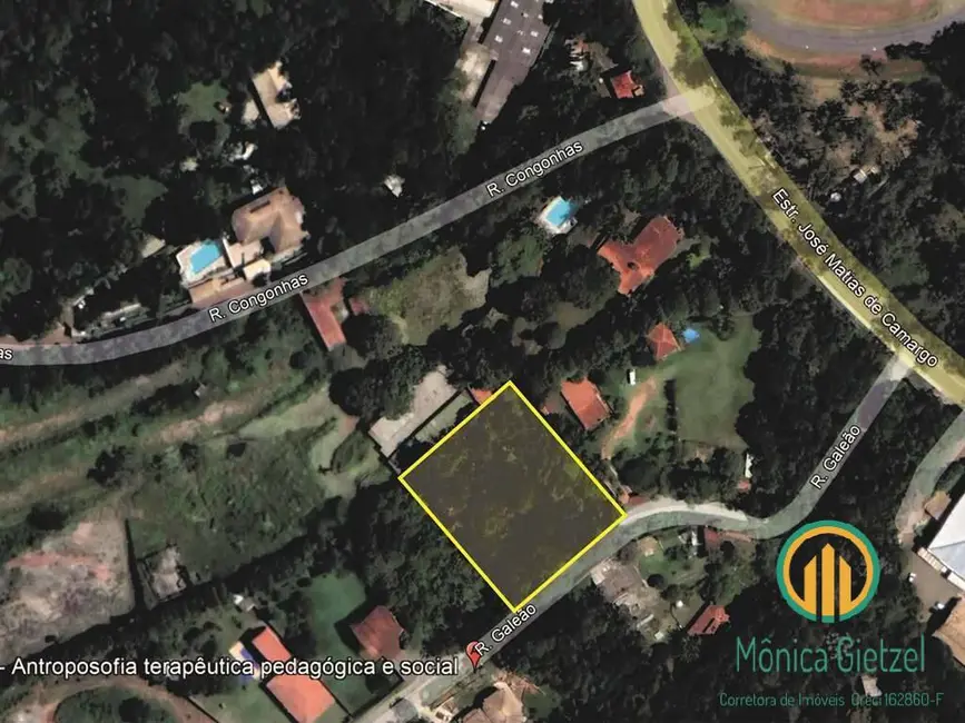 Foto 1 de Terreno / Lote à venda, 1550m2 em Invernada, Embu Das Artes - SP