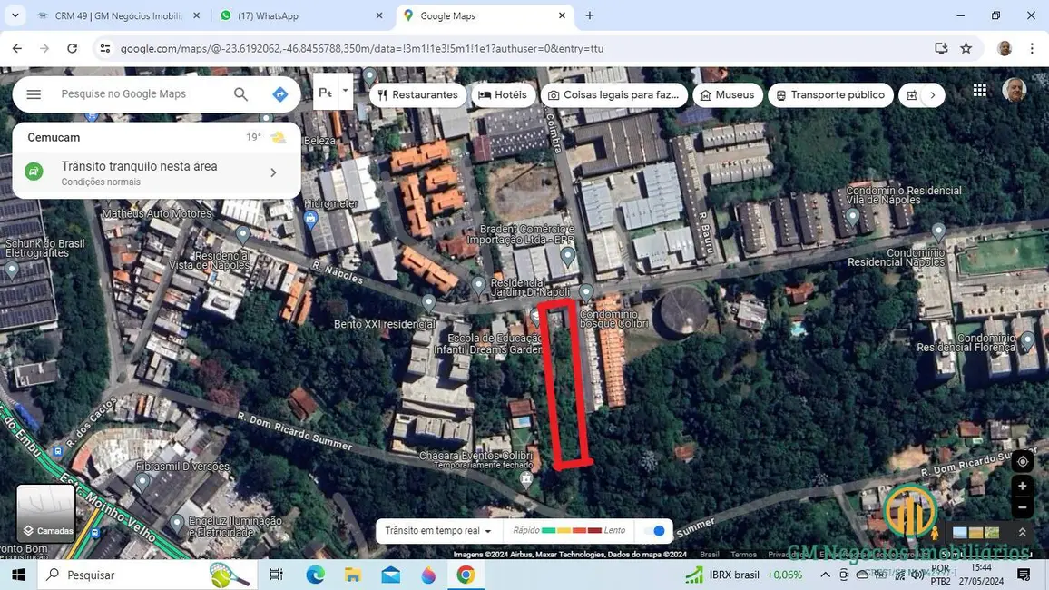 Foto 9 de Terreno / Lote à venda, 3597m2 em Jardim Colibri, Cotia - SP