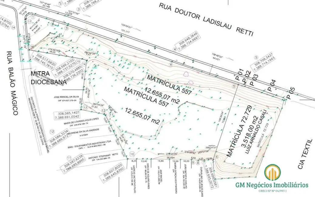 Terreno / Lote à venda, 16537m2 em Parque Alexandre, Cotia - SP - imagem 6 Foto 6 de Terreno / Lote à venda, 16537m2 em Parque Alexandre, Cotia - SP