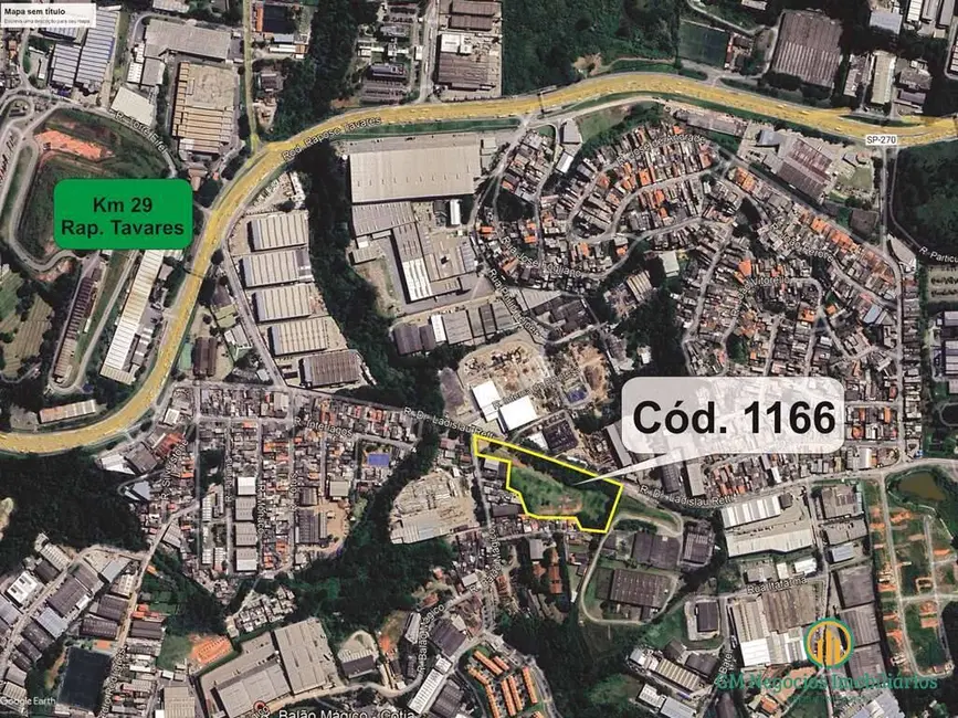 Terreno / Lote à venda, 16537m2 em Parque Alexandre, Cotia - SP - imagem 4 Foto 4 de Terreno / Lote à venda, 16537m2 em Parque Alexandre, Cotia - SP