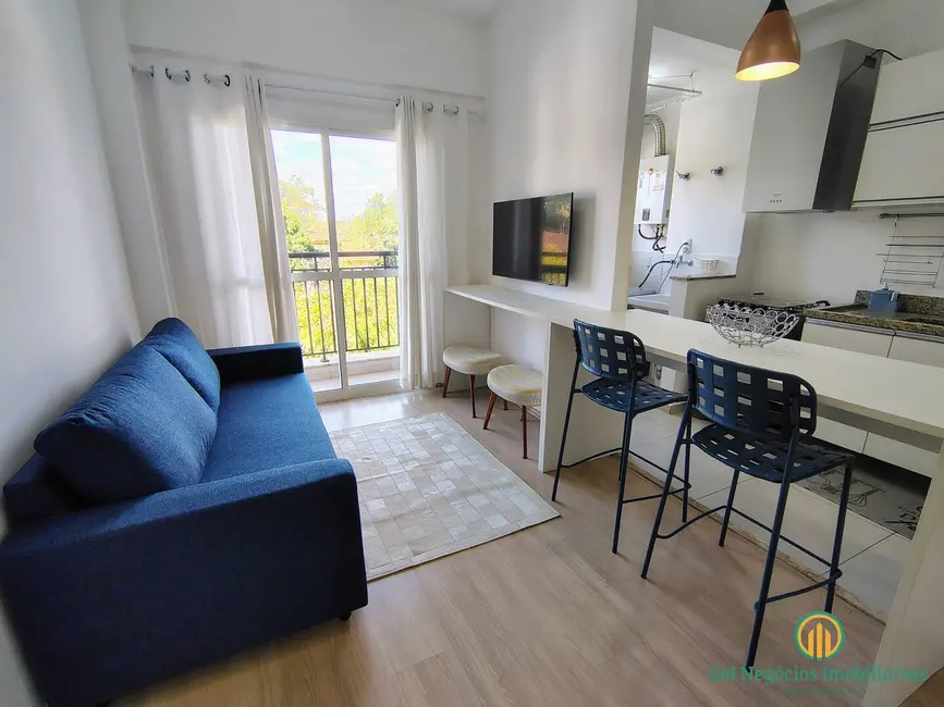 Foto 6 de Apartamento com 1 quarto para alugar, 38m2 em Granja Viana, Cotia - SP