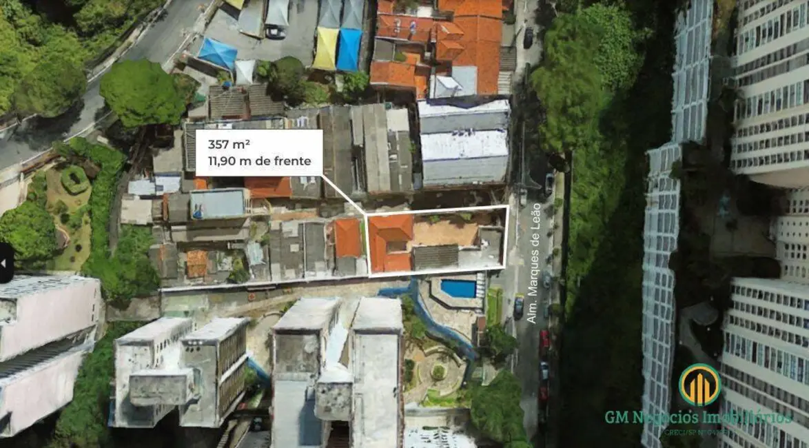 Foto 1 de Terreno / Lote à venda, 357m2 em Bela Vista, São Paulo - SP
