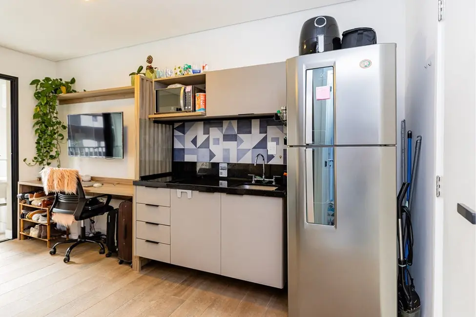 Apartamento com 1 quarto à venda, 35m2 em Pinheiros, São Paulo - SP - imagem 6 Foto 6 de Apartamento com 1 quarto à venda, 35m2 em Pinheiros, São Paulo - SP