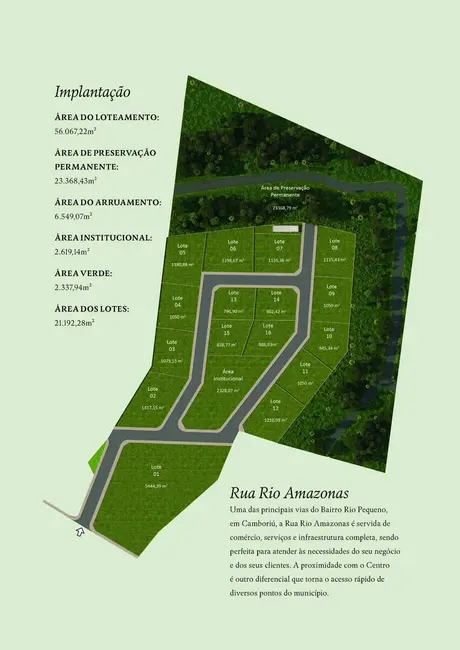 Terreno / Lote à venda, 5444m2 em Rio Pequeno, Camboriu - SC - imagem 6 Foto 6 de Terreno / Lote à venda, 5444m2 em Rio Pequeno, Camboriu - SC