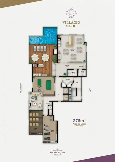 Foto 4 de Apartamento com 3 quartos à venda, 90m2 em Camboriu - SC