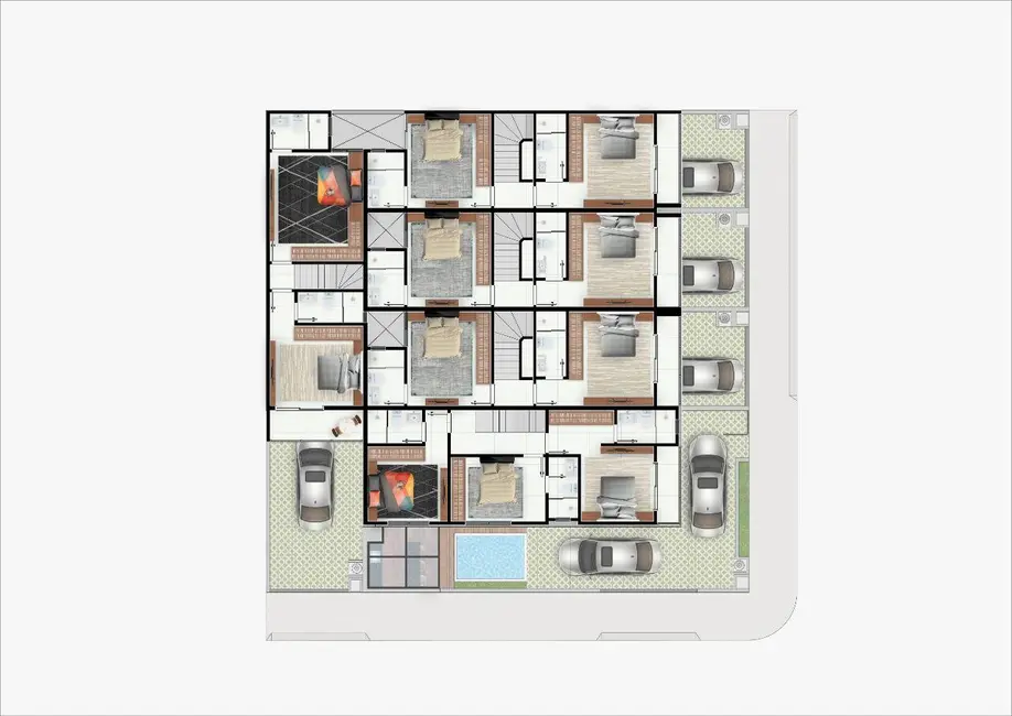 Foto 5 de Apartamento com 2 quartos à venda, 80m2 em Rio Pequeno, Camboriu - SC