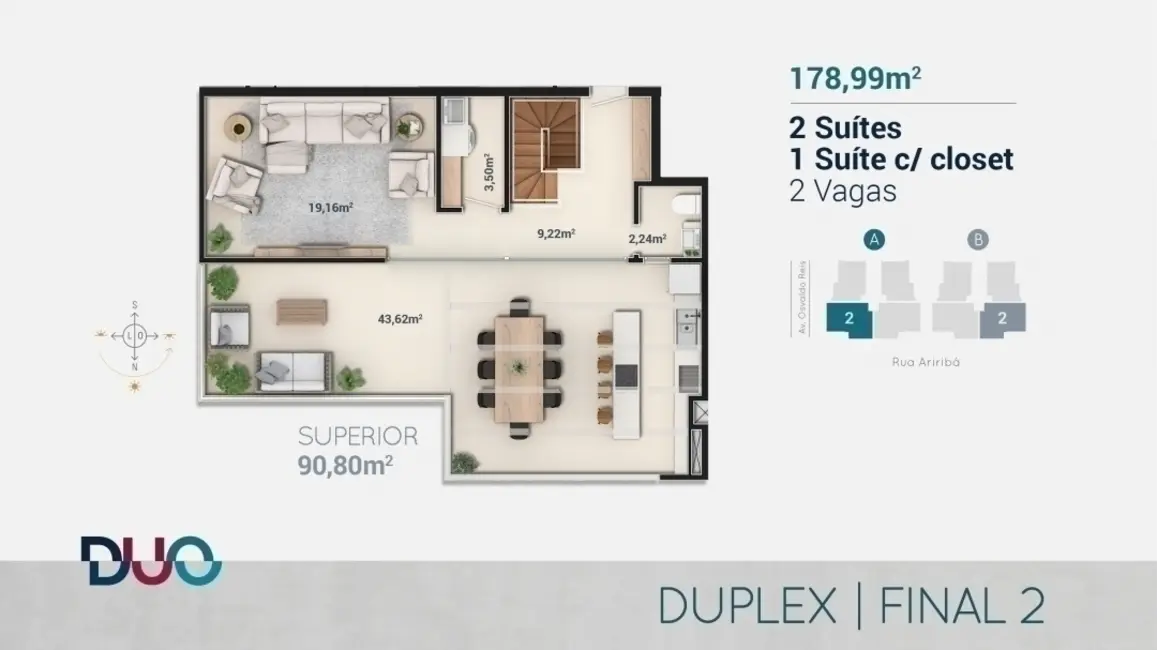 Foto 7 de Apartamento com 3 quartos à venda em Itajai - SC