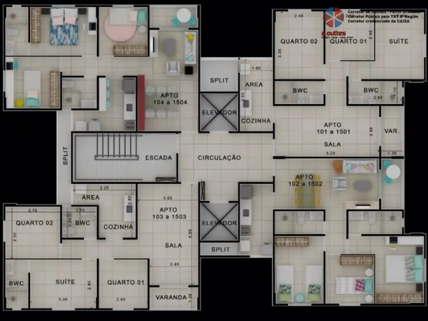 Apartamento com 3 quartos à venda, 60m2 em Cordeiro, Recife - PE - imagem 9 Foto 9 de Apartamento com 3 quartos à venda, 60m2 em Cordeiro, Recife - PE