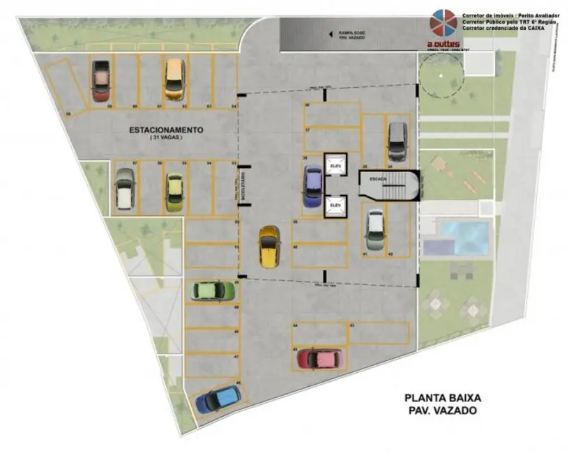 Foto 6 de Apartamento com 3 quartos à venda, 58m2 em Encruzilhada, Recife - PE