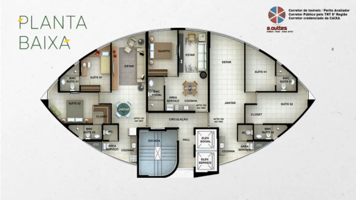 Apartamento com 2 quartos à venda, 57m2 em Boa Viagem, Recife - PE - imagem 7 Foto 7 de Apartamento com 2 quartos à venda, 57m2 em Boa Viagem, Recife - PE