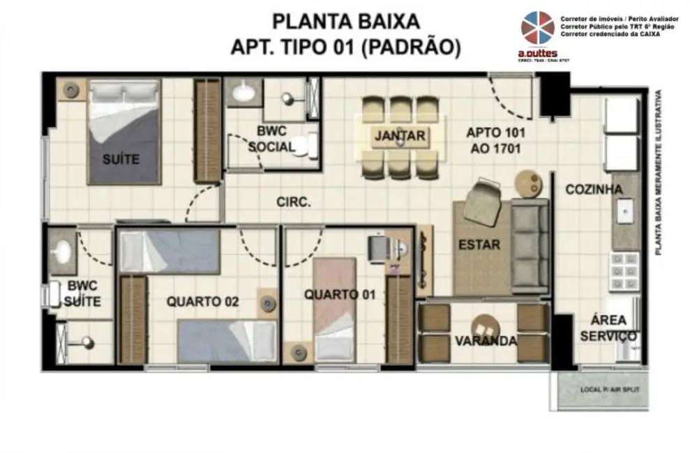 Foto 6 de Apartamento com 2 quartos à venda, 58m2 em Encruzilhada, Recife - PE