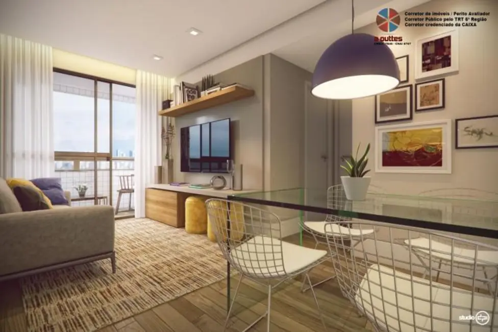 Foto 5 de Apartamento com 2 quartos à venda, 47m2 em Tamarineira, Recife - PE