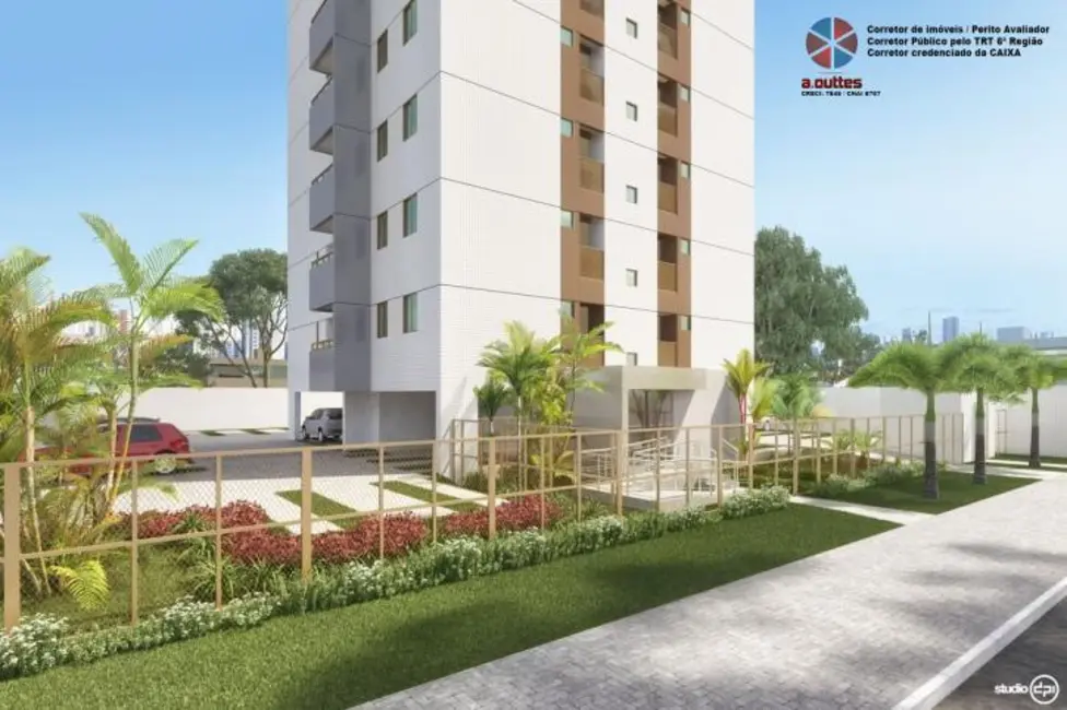 Foto 3 de Apartamento com 2 quartos à venda, 47m2 em Tamarineira, Recife - PE