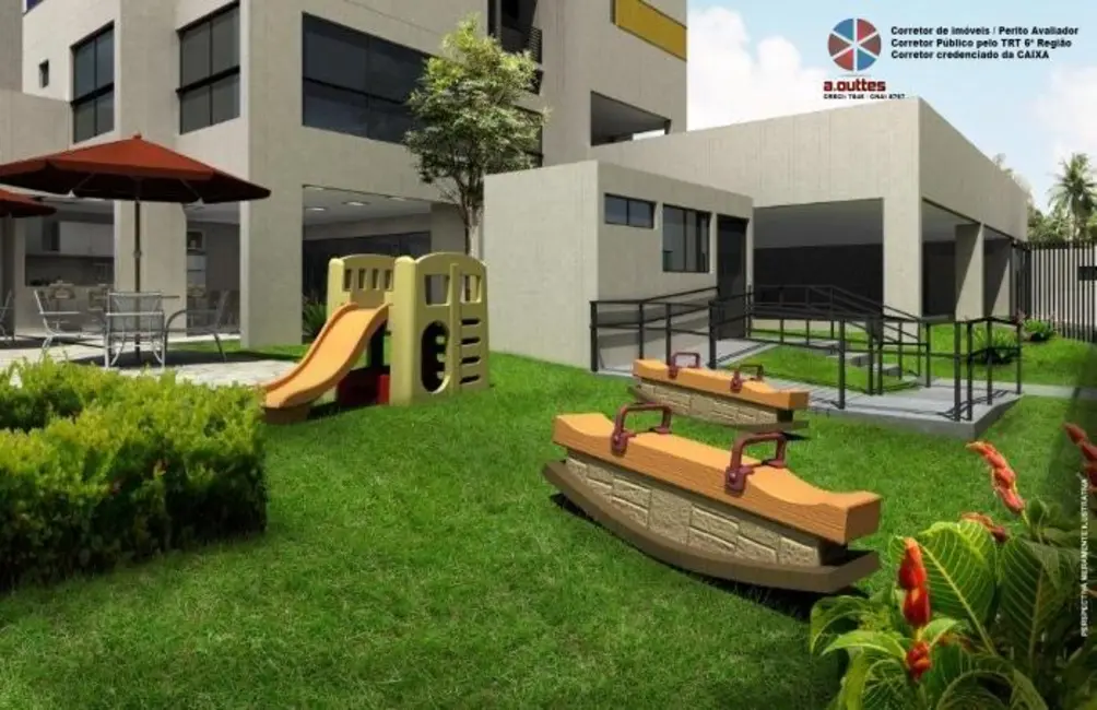 Foto 4 de Apartamento com 2 quartos à venda, 47m2 em Campo Grande, Recife - PE