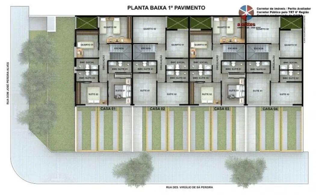 Casa com 4 quartos à venda, 144m2 em Cordeiro, Recife - PE - imagem 8 Foto 8 de Casa com 4 quartos à venda, 144m2 em Cordeiro, Recife - PE