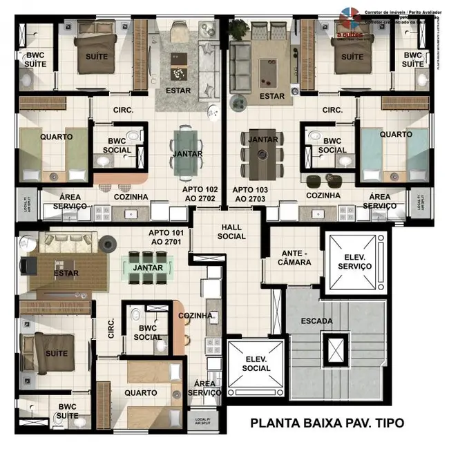 Foto 5 de Apartamento com 2 quartos à venda, 50m2 em Casa Amarela, Recife - PE
