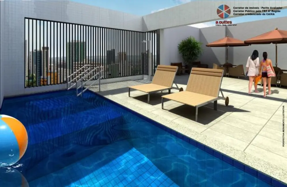 Foto 4 de Apartamento com 2 quartos à venda, 50m2 em Casa Amarela, Recife - PE