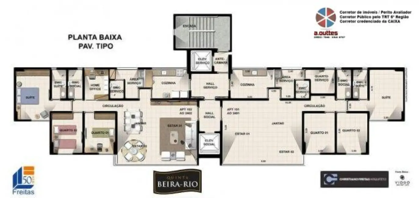 Foto 8 de Apartamento com 3 quartos à venda, 106m2 em Madalena, Recife - PE