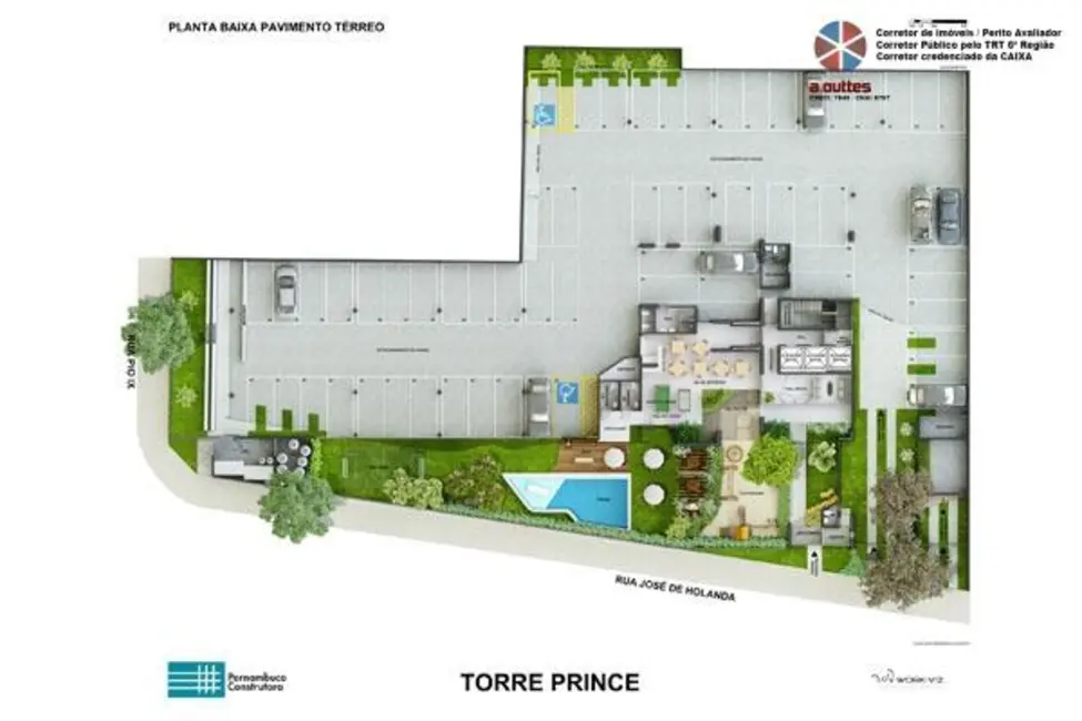 Foto 7 de Apartamento com 3 quartos à venda, 63m2 em Torre, Recife - PE