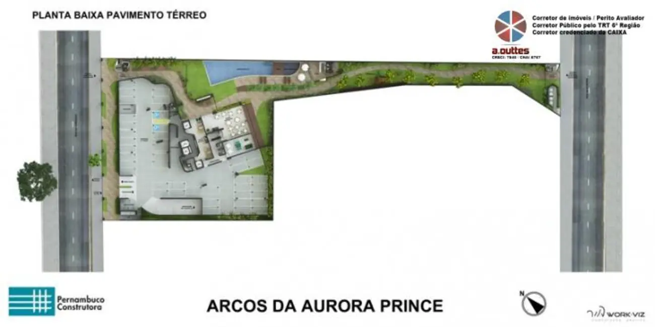 Foto 6 de Apartamento com 3 quartos à venda, 126m2 em Santo Amaro, Recife - PE